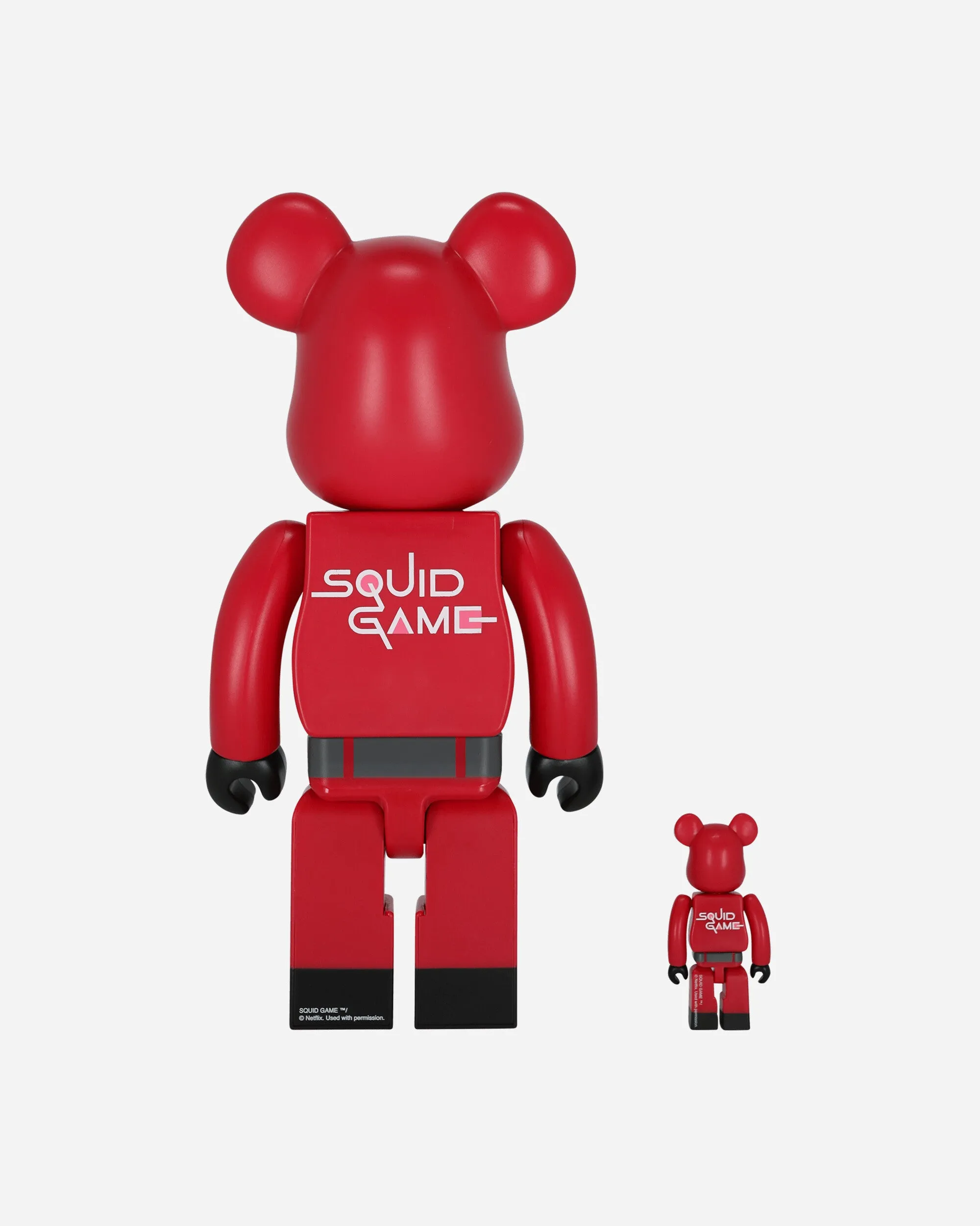 100%   400% Squid Game Guard Square Be@rbrick Multicolor