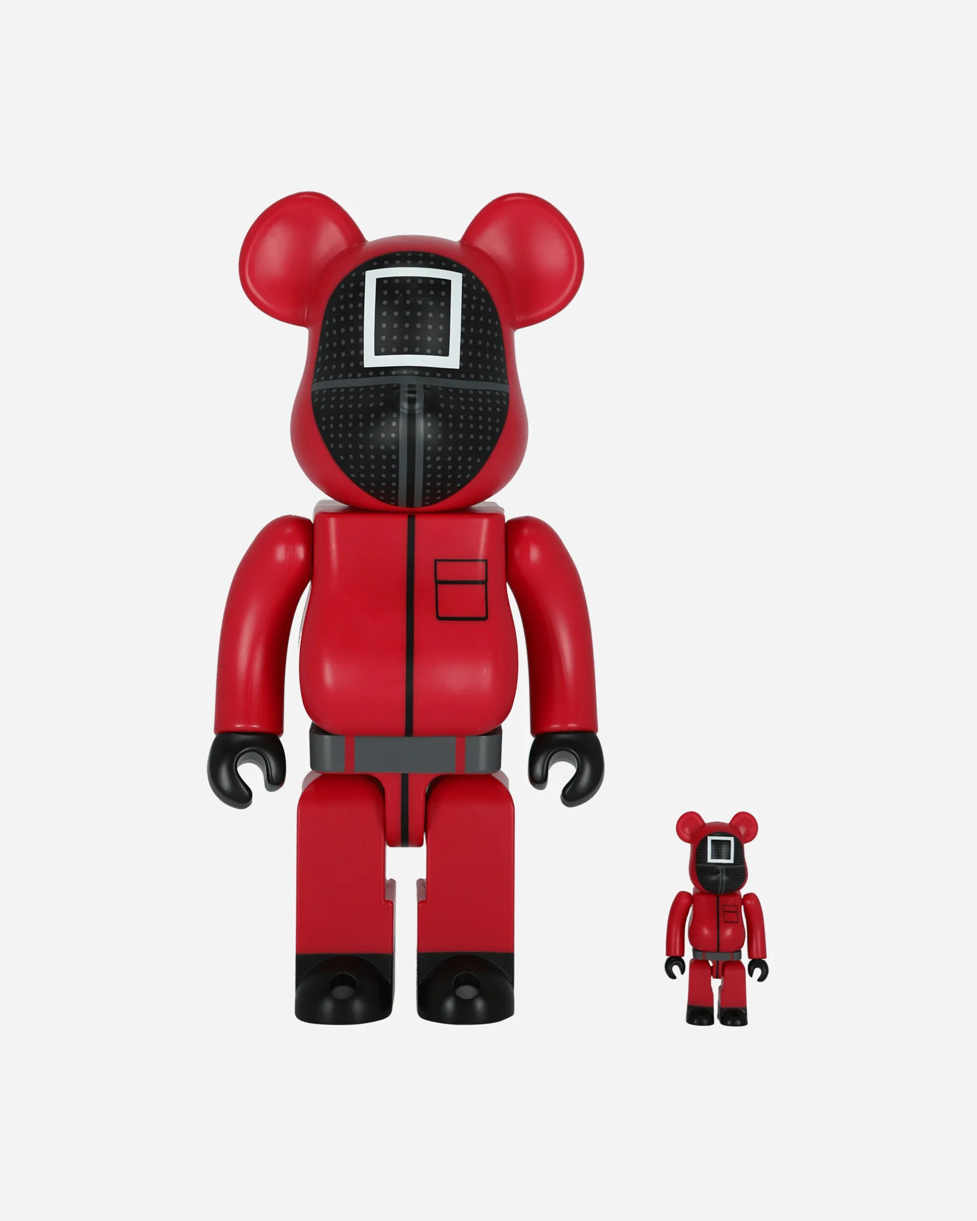 100%   400% Squid Game Guard Square Be@rbrick Multicolor