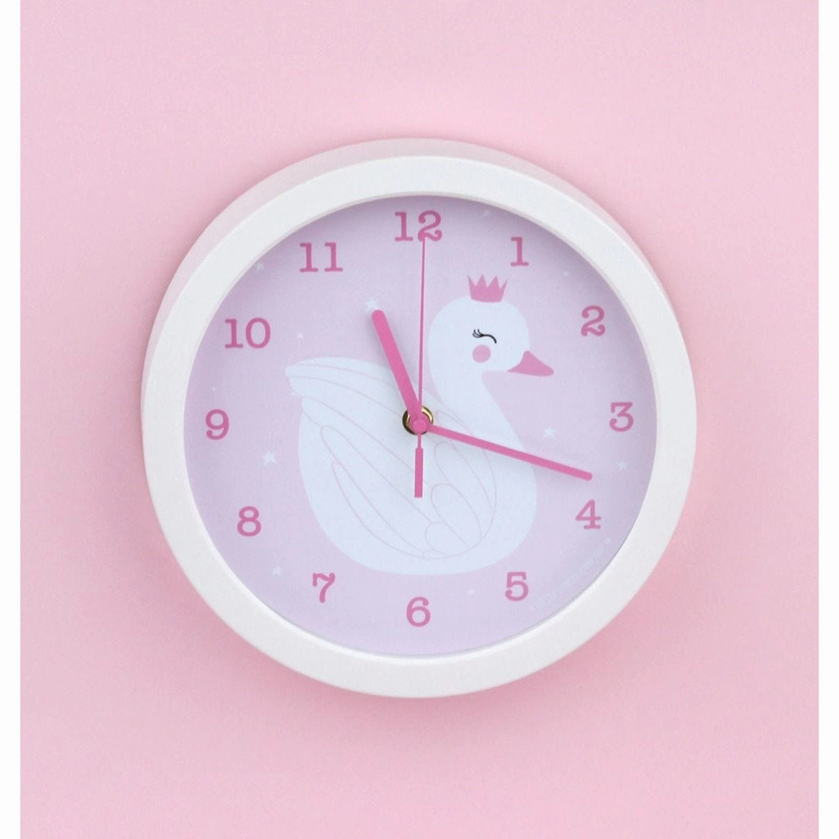 A Little Lovely Company Clock Swan
