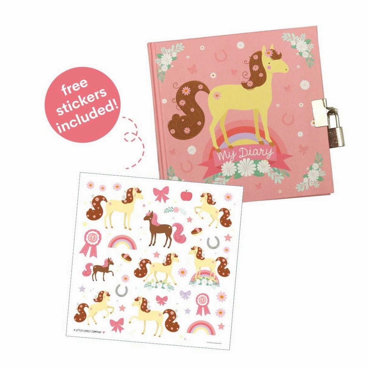 A Little Lovely Company My Diary Horse