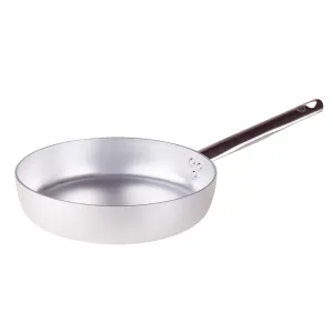 Agnelli Aluminum 3mm Fry Pan With Stainless Steel Handle, 14.1-Inches