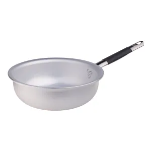 Agnelli Aluminum 5mm Curved Saute & Sauteuse Pan With Stainless Steel Cool Touch Handle, 7.8-Inches