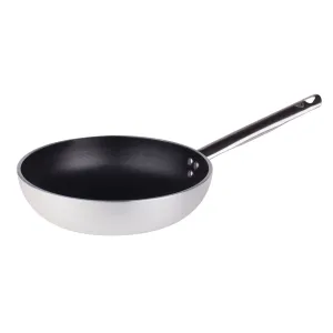 Agnelli Aluminum 5mm Nonstick Saute & Sauteuse Pan With Stainless Steel Handle, 11-Inches