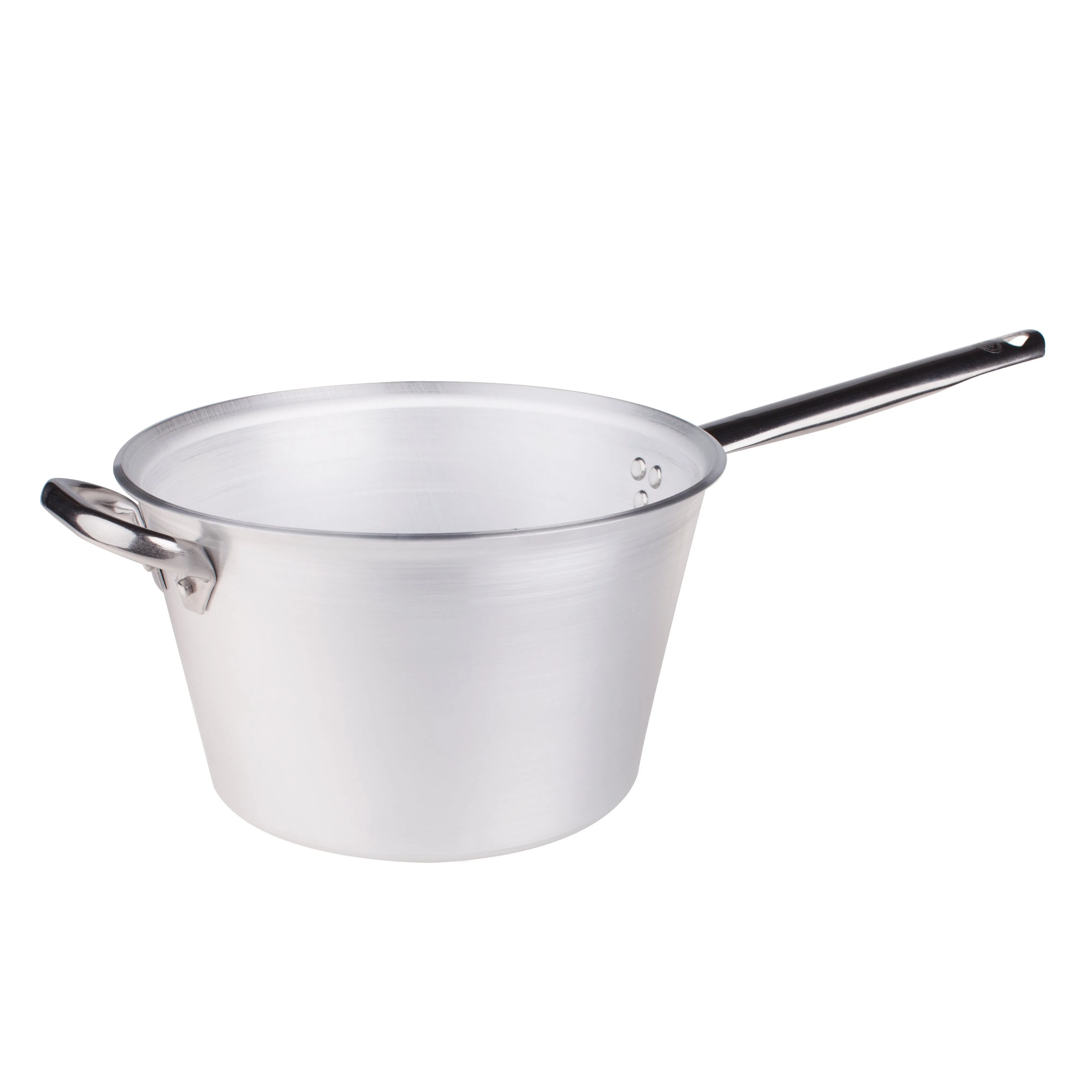 Agnelli Aluminum 5mm Polenta Pot With Stainless Steel Handle, 8.4-Quart