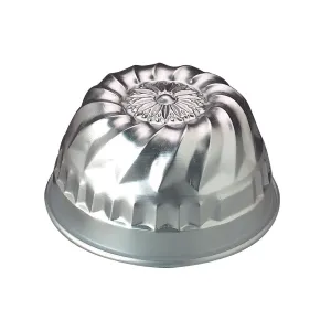Agnelli Aluminum Gugelhopf Cake Mould Without Tube 7-Inches