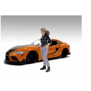 American Diorama Figurine 5 - Car Meet 3 Poly-Resin Material for 1/24 Scale Models