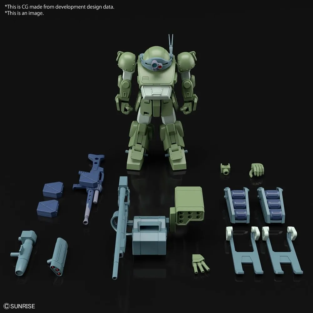 Bandai HG Armored Trooper Votoms: Shining Heresy (1994) ATM-09-DD Burglarydog Model Kit