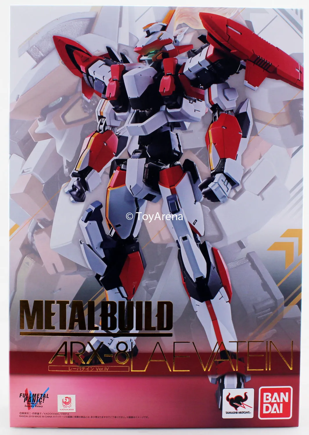 Bandai Metal Build Full Metal Panic! Invisible Victory Laevatein Action Figure