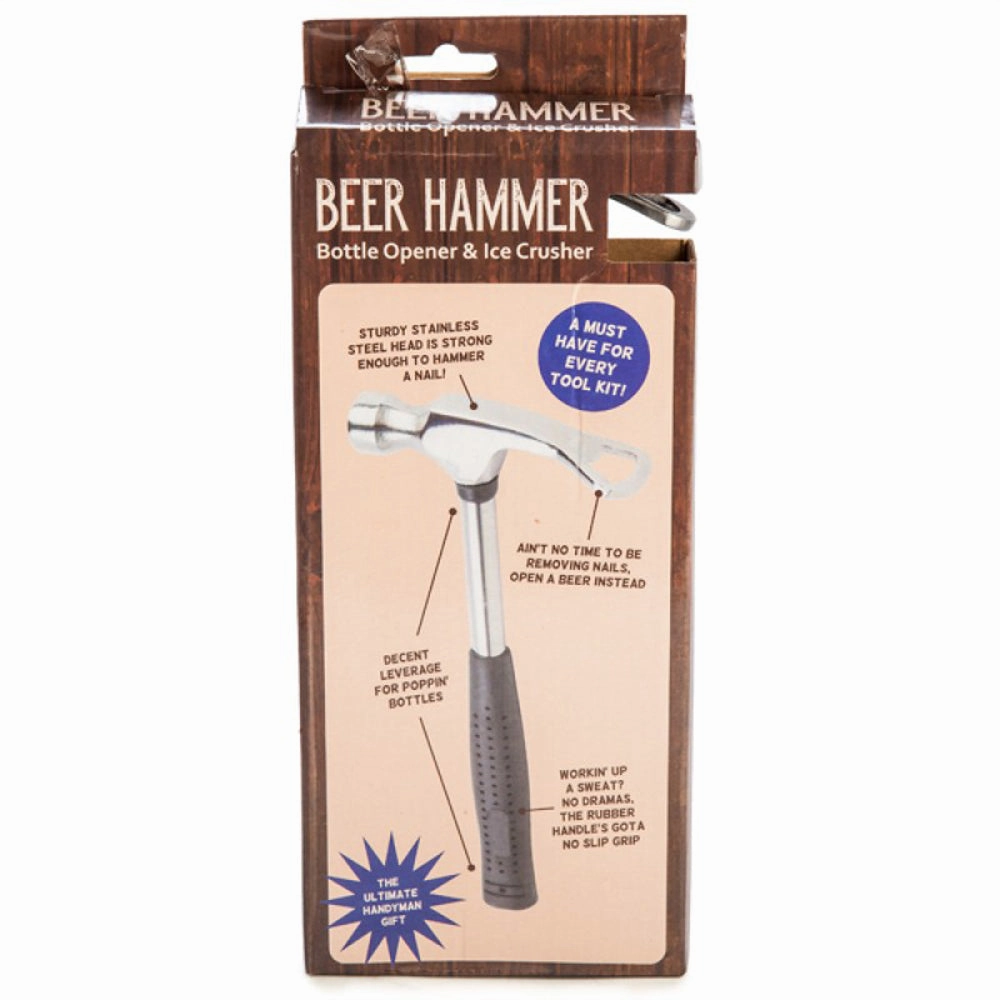 Beer Hammer Bottle Opener & Ice Crusher