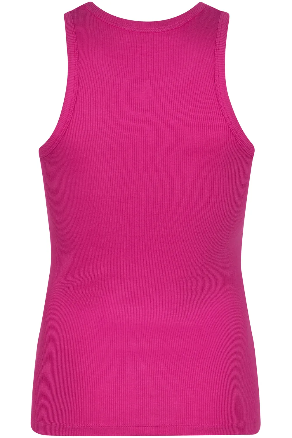 Bella Ribbed Tank Top Pink