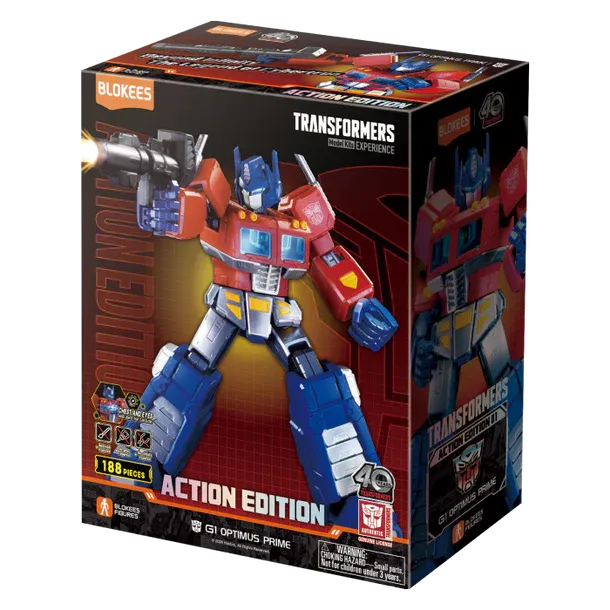 Blokees Transformers Action Edition G1 Optimus Prime Model Kit