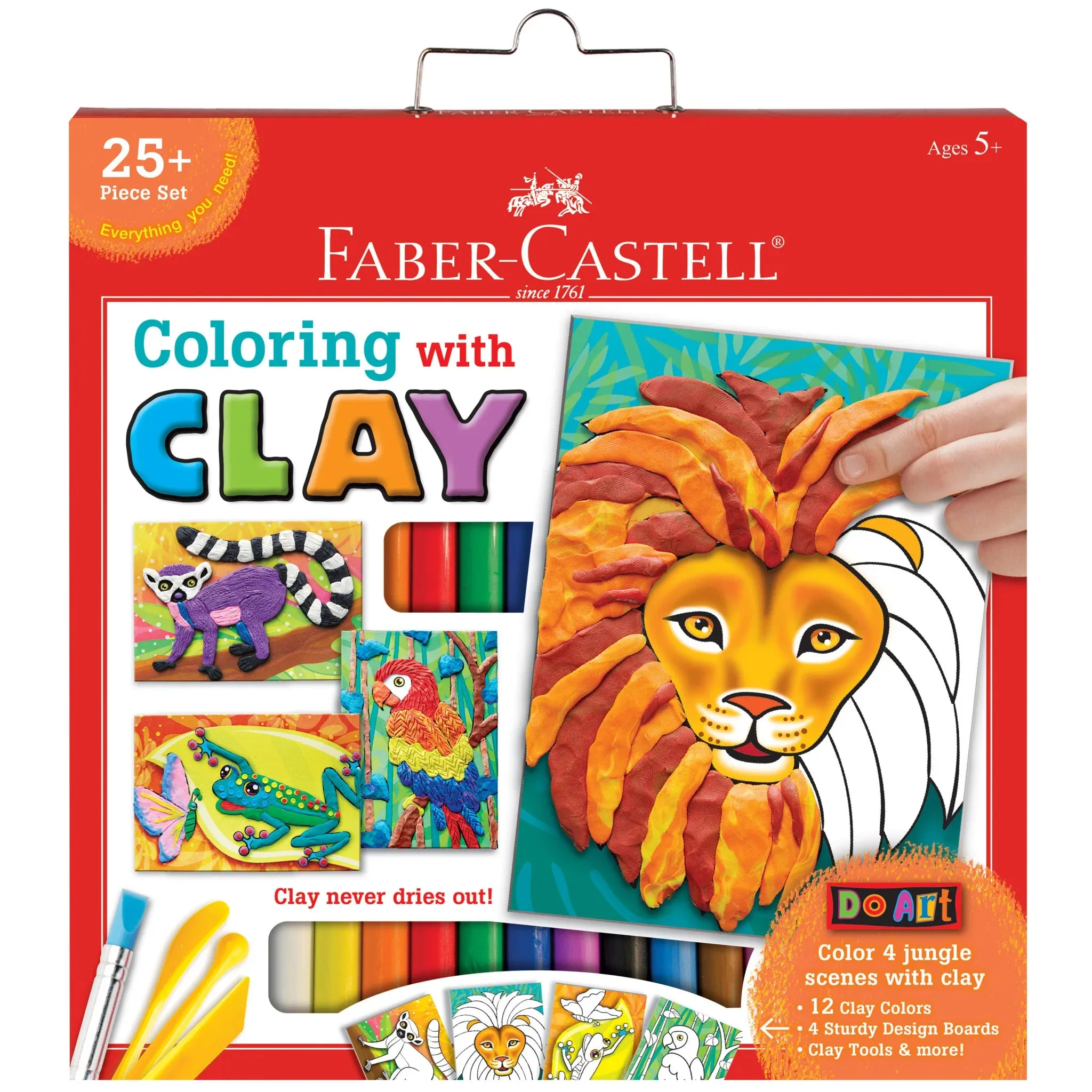 Coloring with Clay