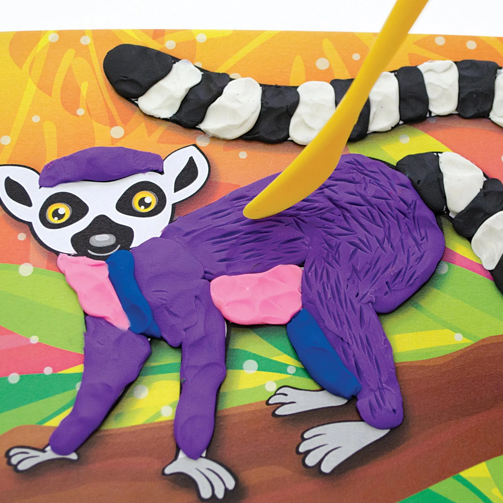 Coloring with Clay