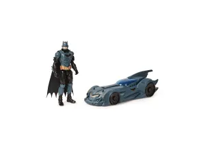 DC Comics Batman 4-Inch Shadow Guardian Batmobile with Action Figure