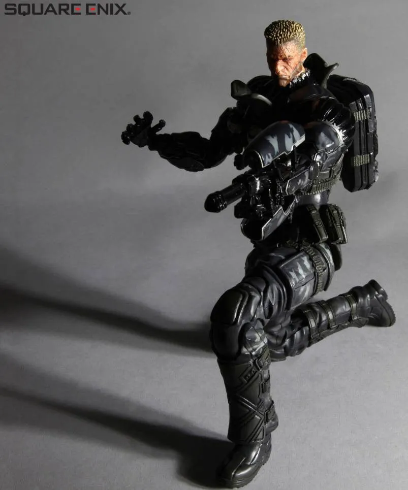 Deus Ex: Human Revolution Lawrence Barret Play Arts Kai Square Enix Action Figure