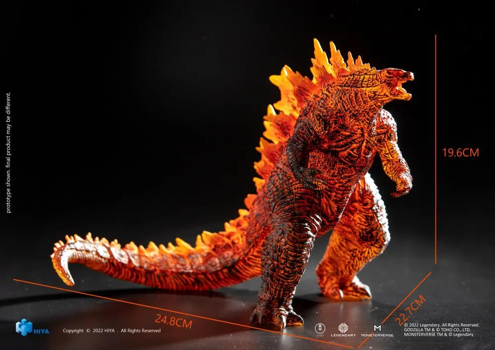 Godzilla: King of the Monsters Stylist Series Burning Godzilla Exclusive