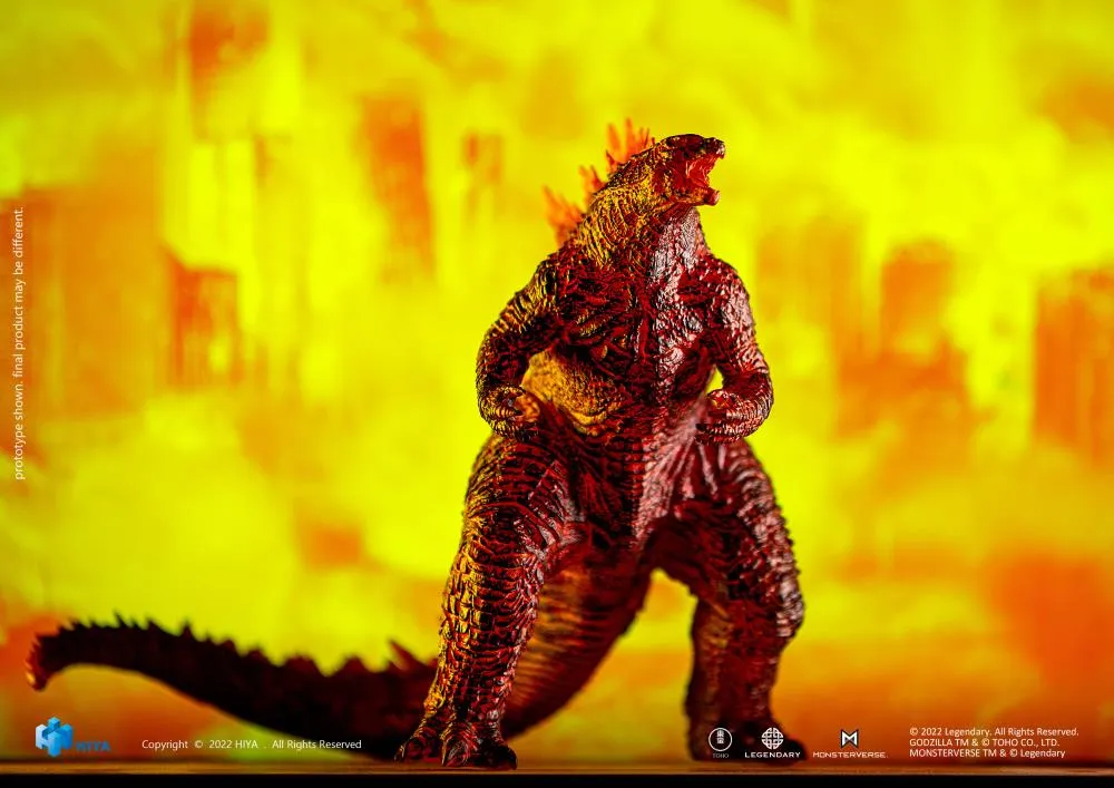 Godzilla: King of the Monsters Stylist Series Burning Godzilla Exclusive
