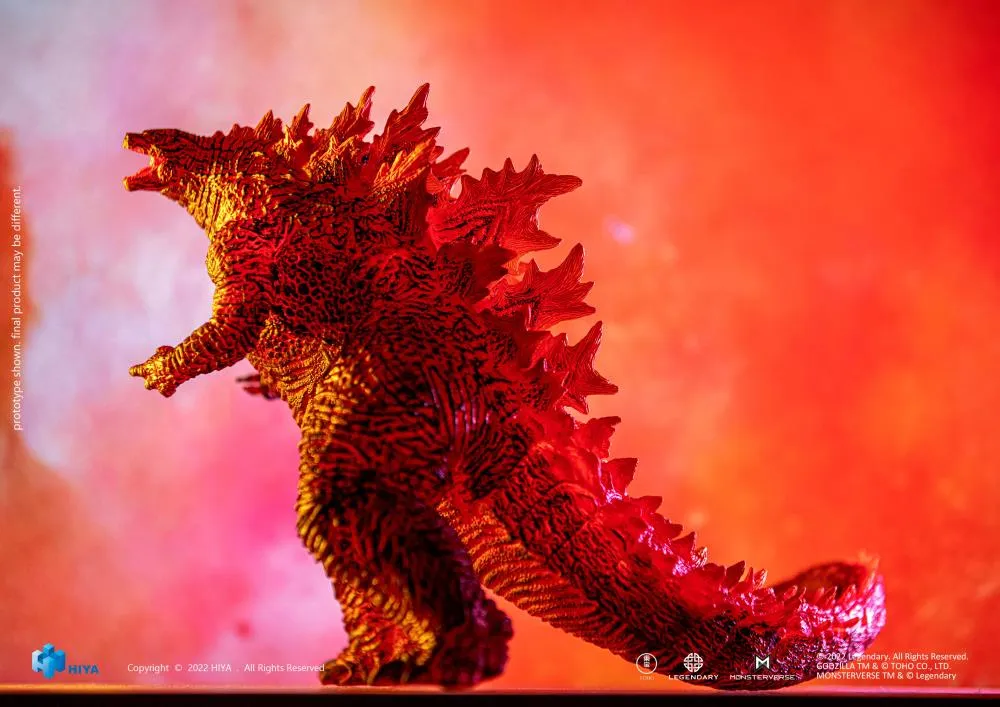 Godzilla: King of the Monsters Stylist Series Burning Godzilla Exclusive