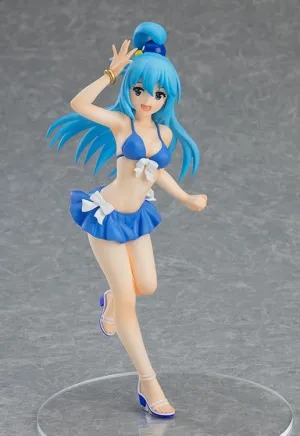 Good Smile Company Pop Up Parade KonoSuba Aqua (Swimsuit Version) Figure Statue