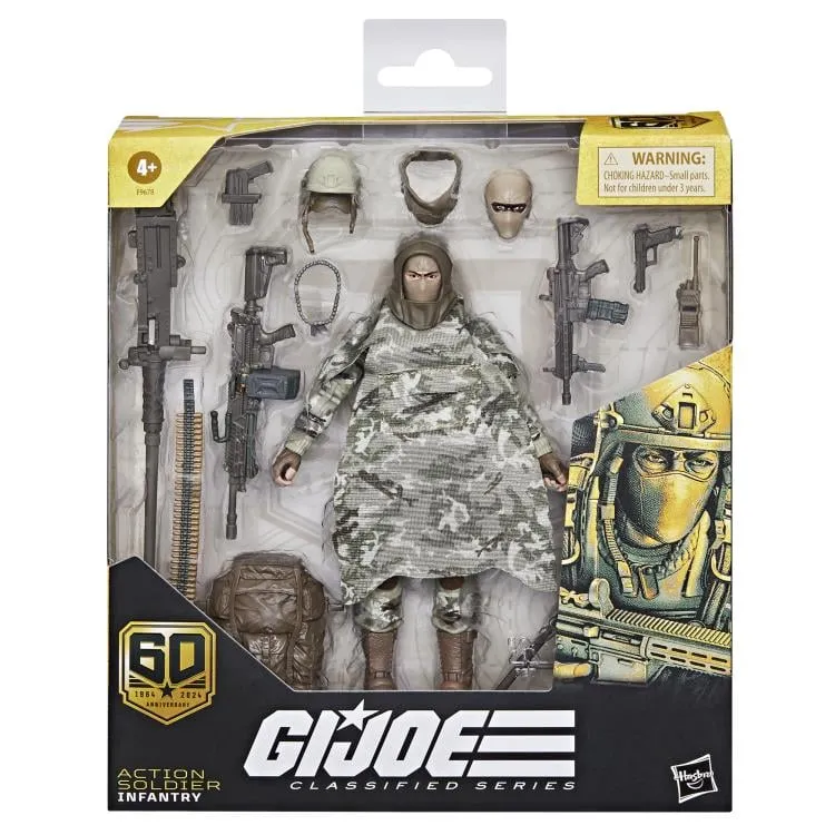 Hasbro G.I. Joe Classified Series 60th Anniversary Action Soldier Infantry Action Figure