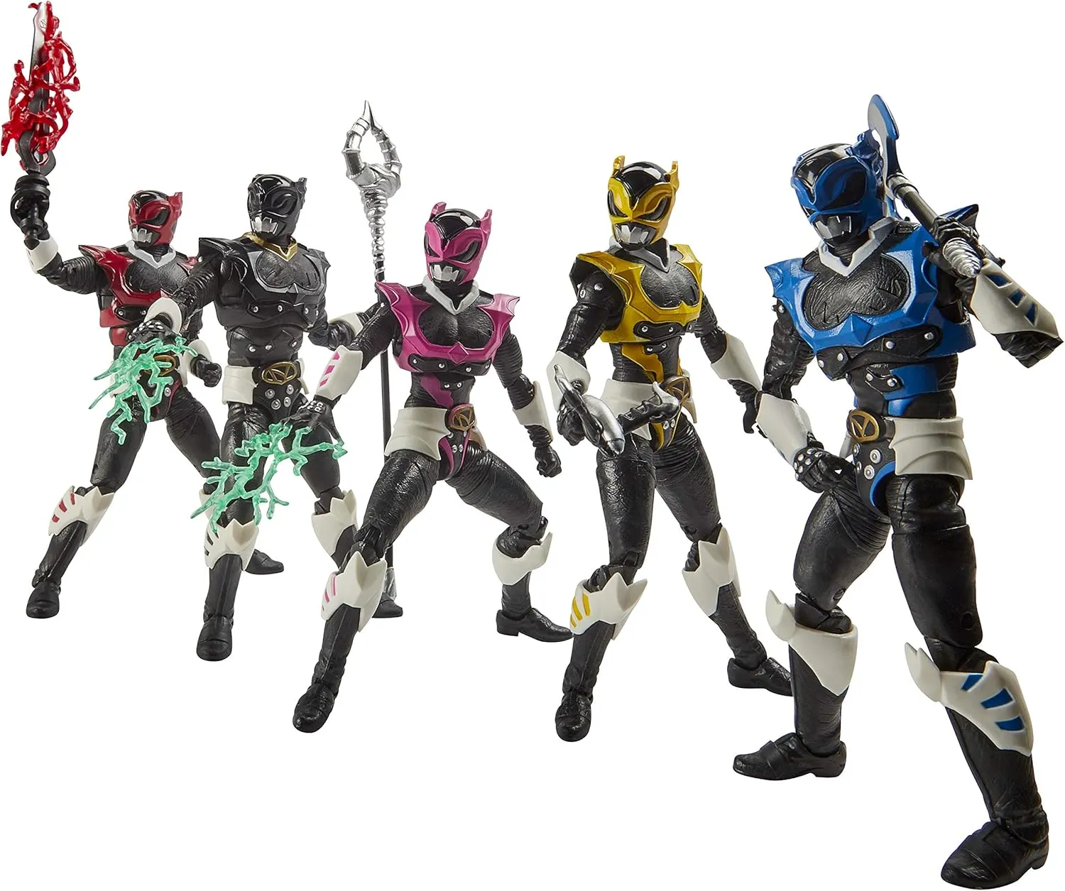 Hasbro Power Rangers Lightning Collection In Space Psycho Rangers 5-Pack Boxset Exclusive