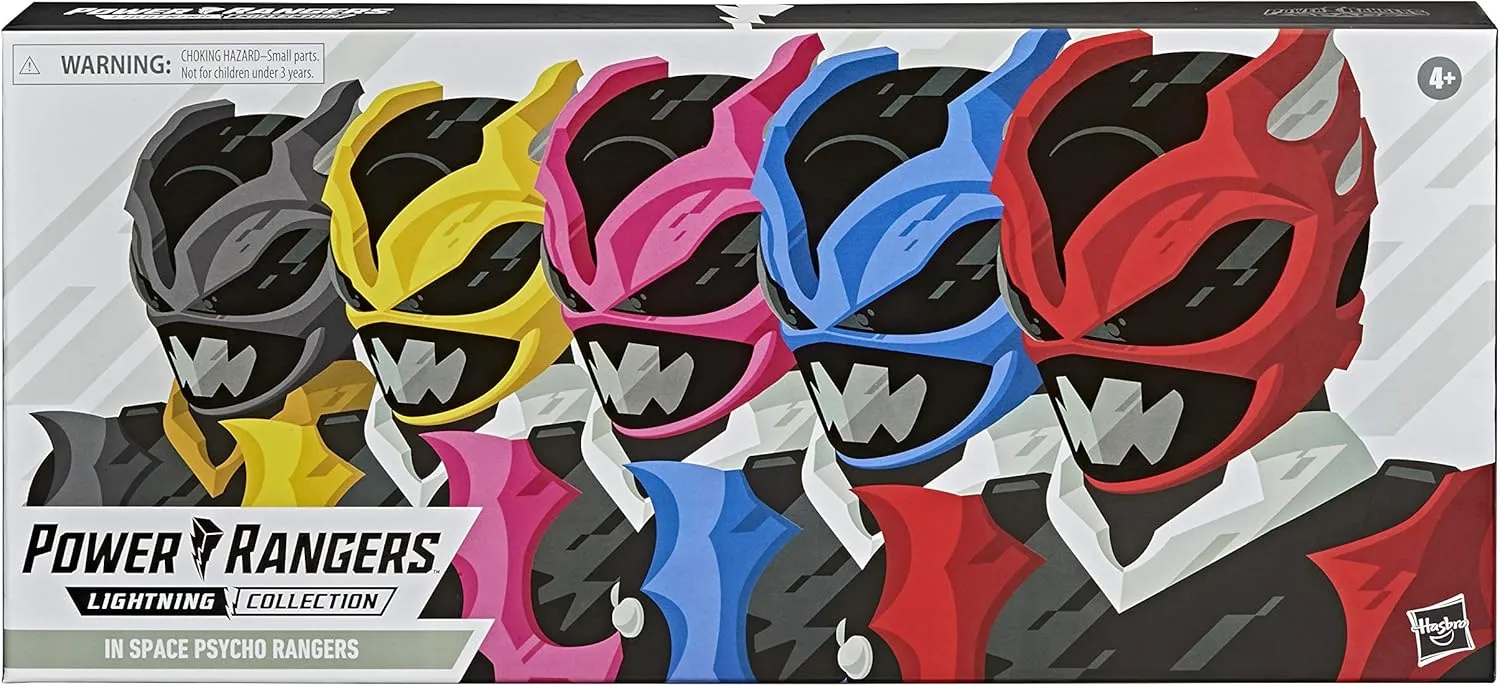 Hasbro Power Rangers Lightning Collection In Space Psycho Rangers 5-Pack Boxset Exclusive