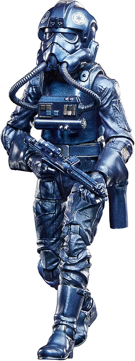 Hasbro Star Wars Black Series 40th Anniversary  Emperor's Royal Guard and Tie Fighter Pilot Carbonized F7011 3.75" 2-Pack Action Figure