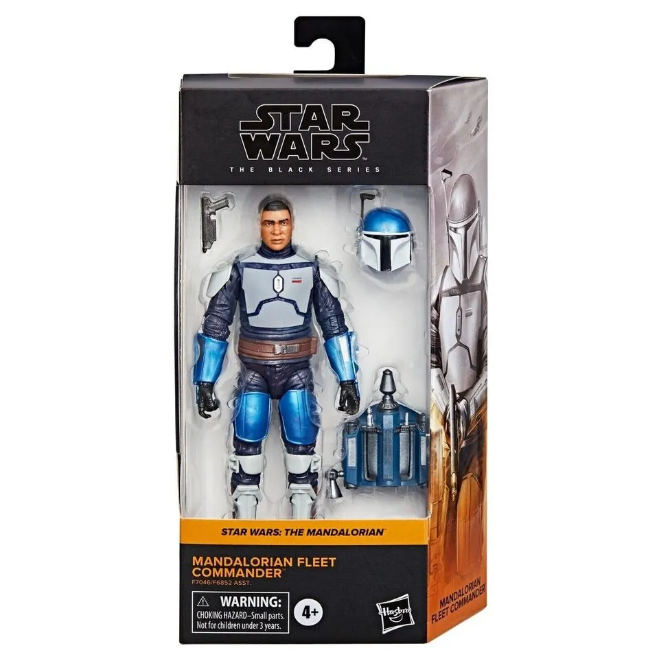 Hasbro Star Wars Black Series The Mandalorian #34 Mandalorian Fleet Commander 6 Inch Action Figure