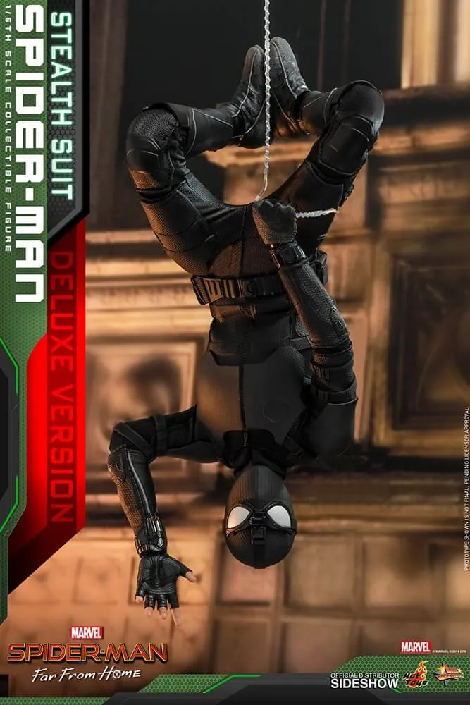Hot Toys Movie Masterpiece 1/6 Scale Figure - Spider-Man (Stealth Suit) Deluxe Version