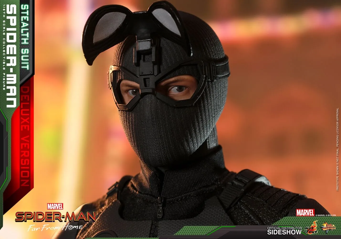 Hot Toys Movie Masterpiece 1/6 Scale Figure - Spider-Man (Stealth Suit) Deluxe Version