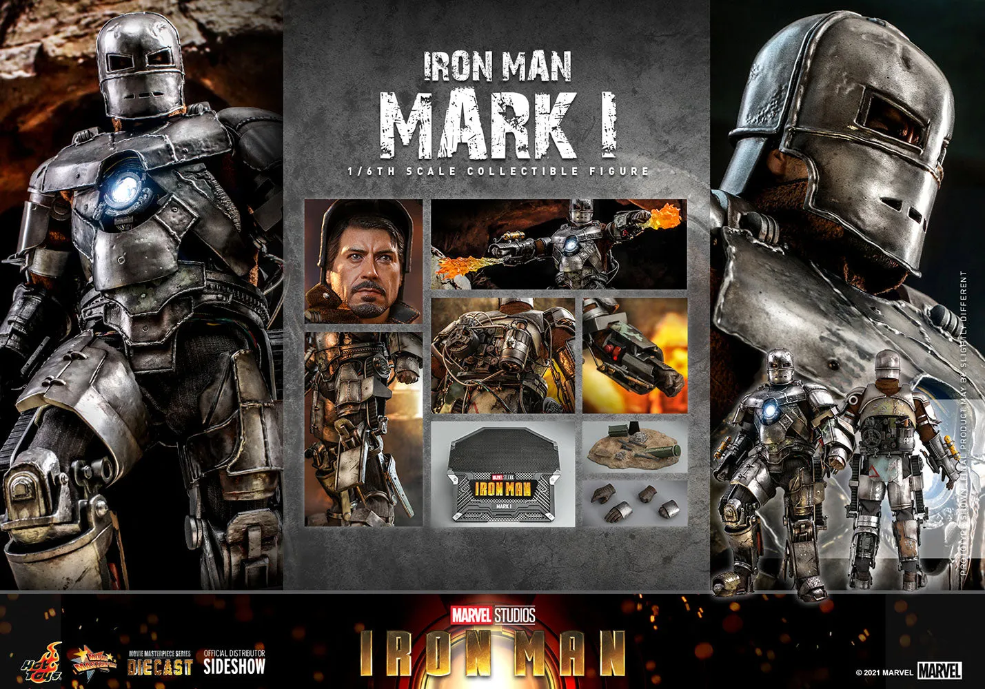Hot Toys Movie Masterpiece Series - Iron Man Mark I