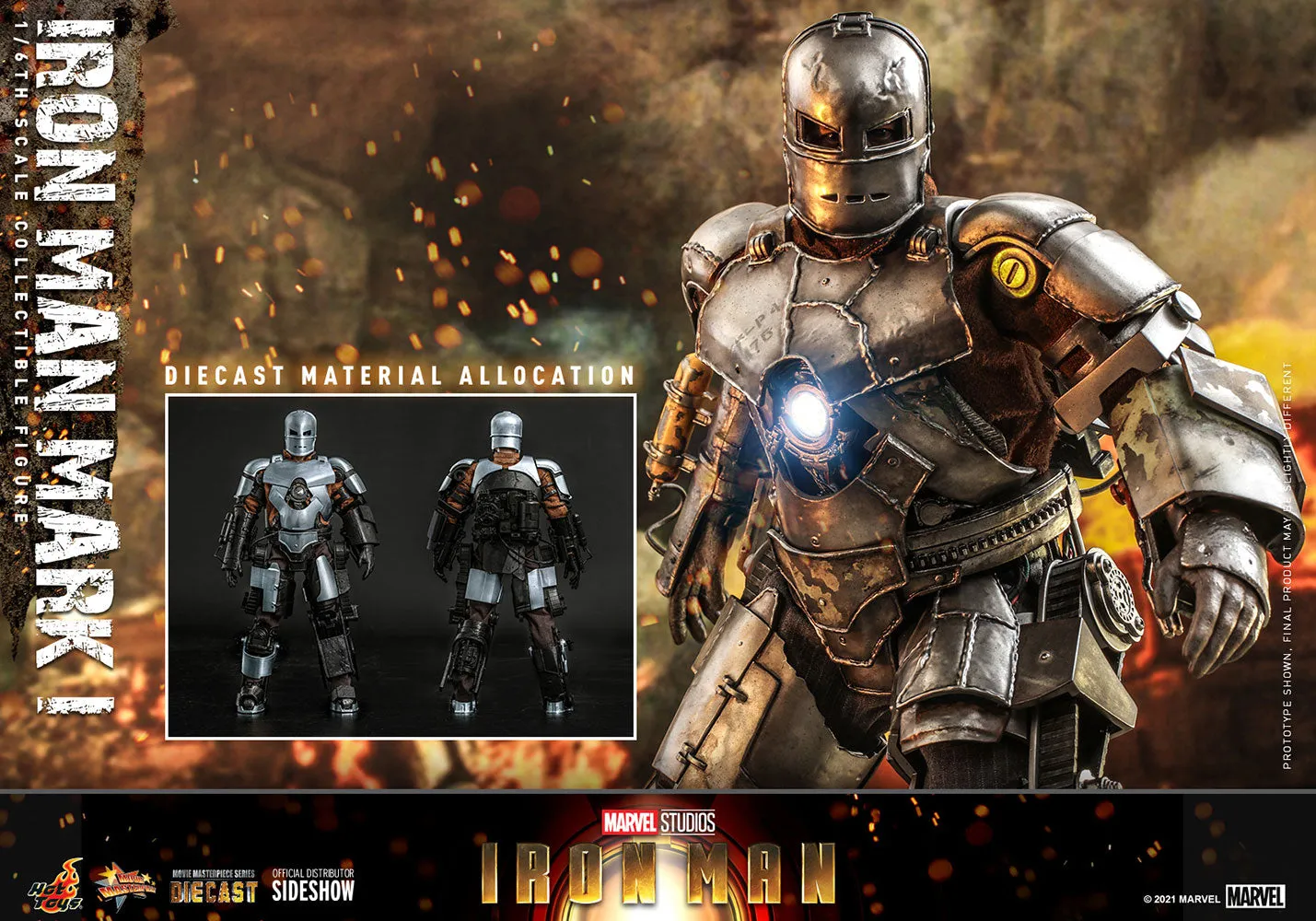 Hot Toys Movie Masterpiece Series - Iron Man Mark I
