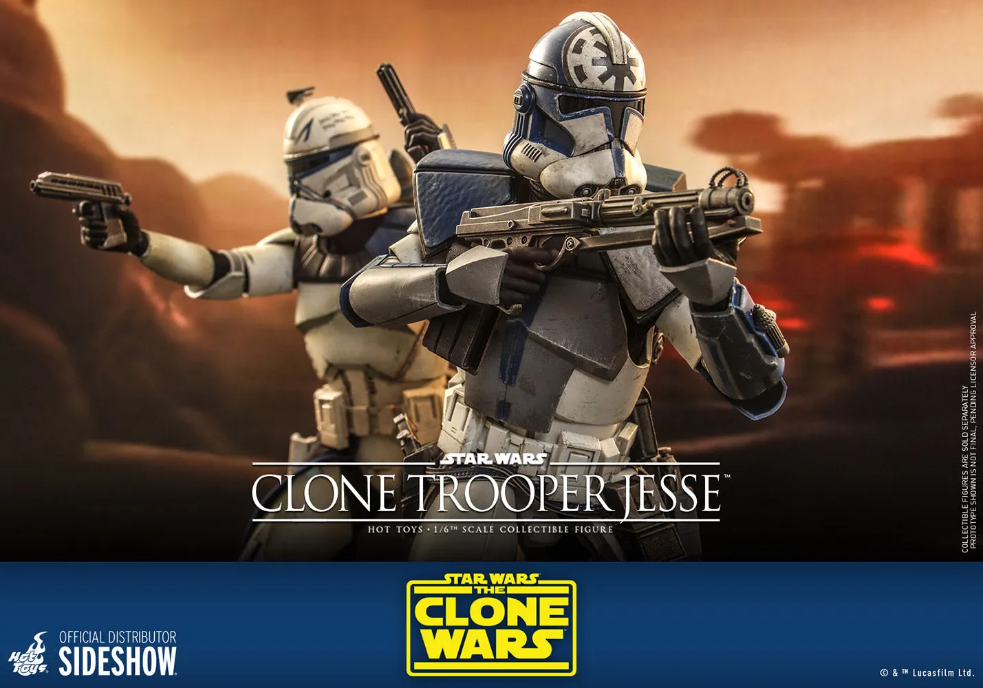 Hot Toys Television Masterpiece 1/6 Scale Figure - Clone Trooper Jesse (The Clone Wars)