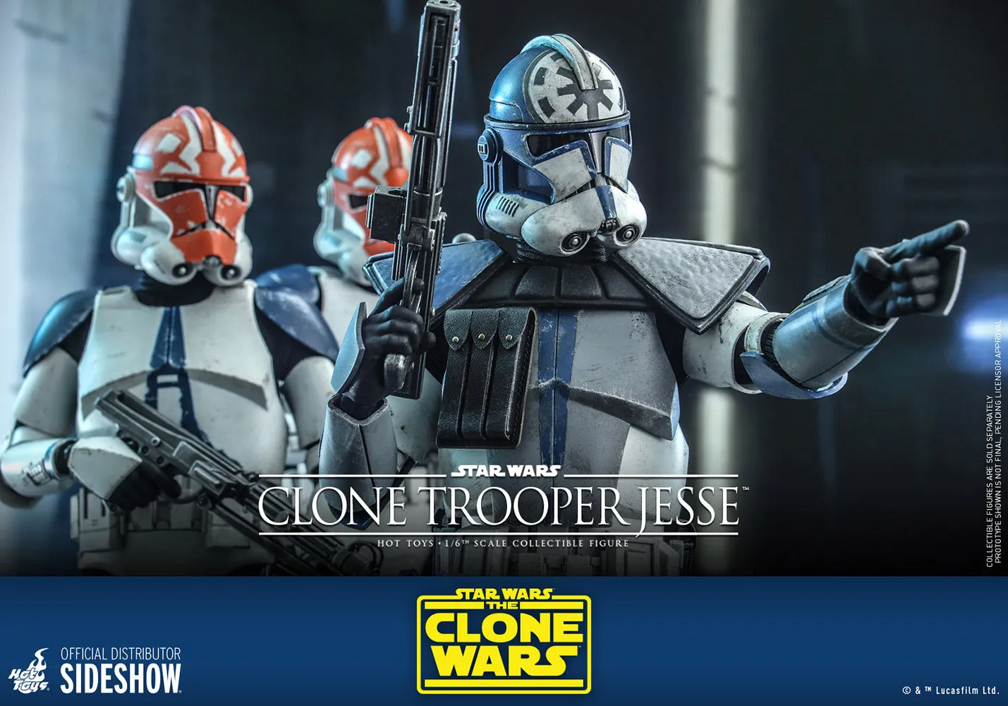 Hot Toys Television Masterpiece 1/6 Scale Figure - Clone Trooper Jesse (The Clone Wars)