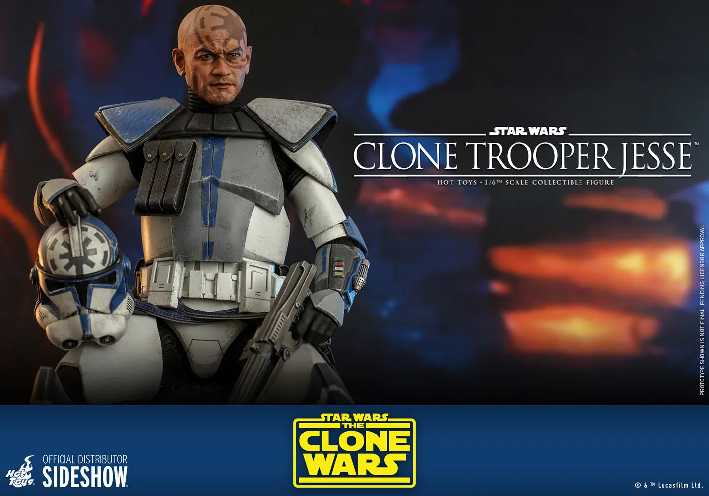 Hot Toys Television Masterpiece 1/6 Scale Figure - Clone Trooper Jesse (The Clone Wars)