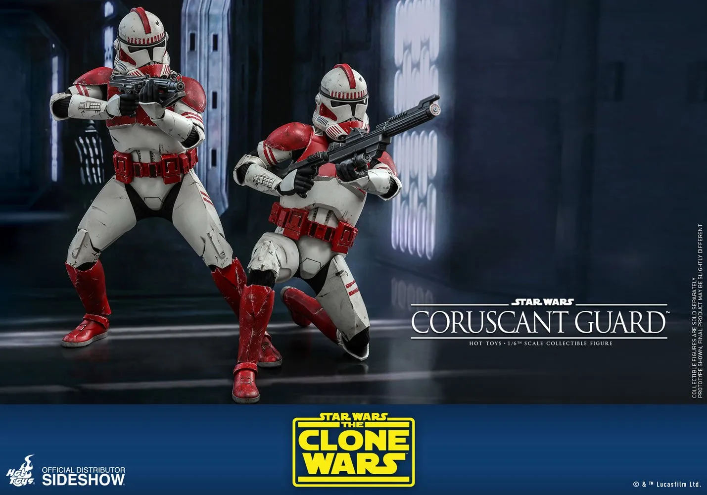 Hot Toys Television Masterpiece 1/6 Scale Figure - Coruscant Guard (The Clone Wars)