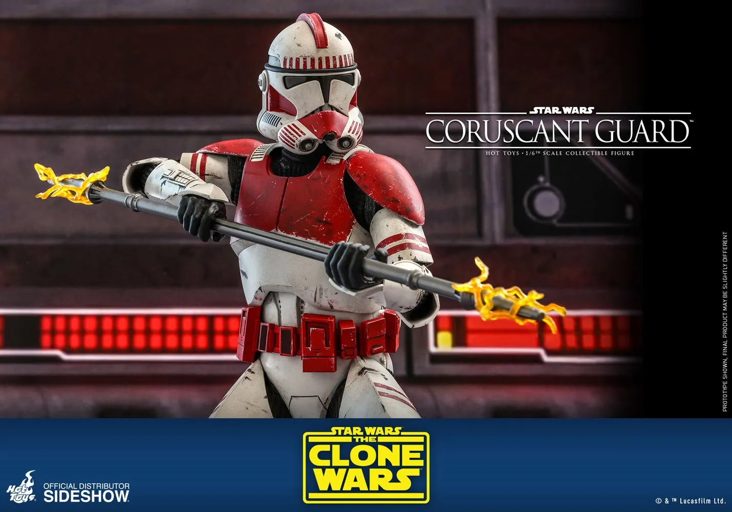 Hot Toys Television Masterpiece 1/6 Scale Figure - Coruscant Guard (The Clone Wars)