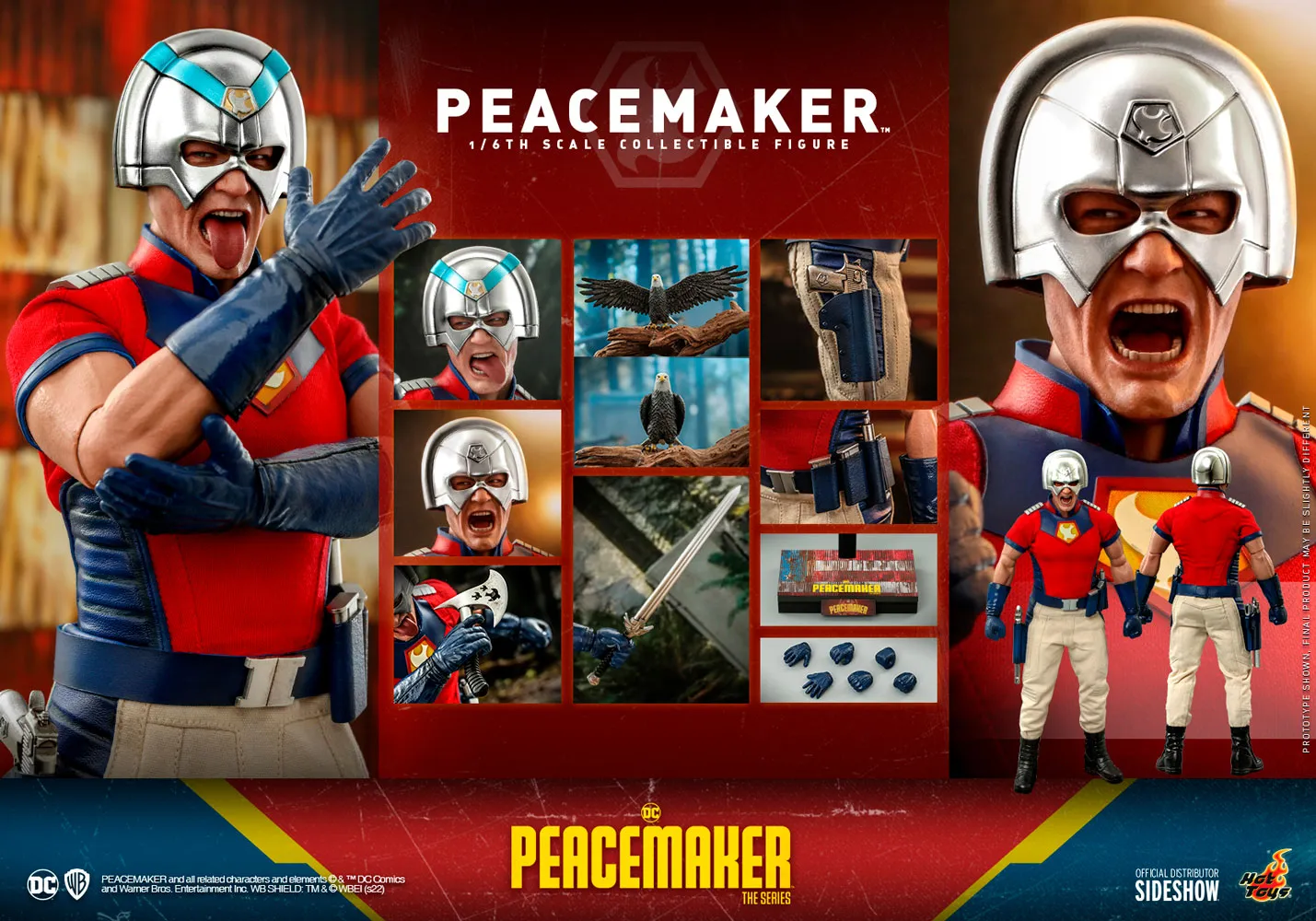 Hot Toys Television Masterpiece 1/6 Scale Figure - Peacemaker - Peacemaker