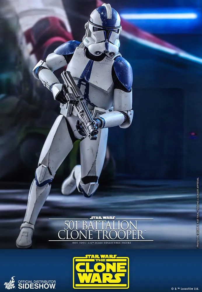 Hot Toys TV Masterpiece 1/6 Scale Figure - 501st Battalion Clone Trooper (The Clone Wars)