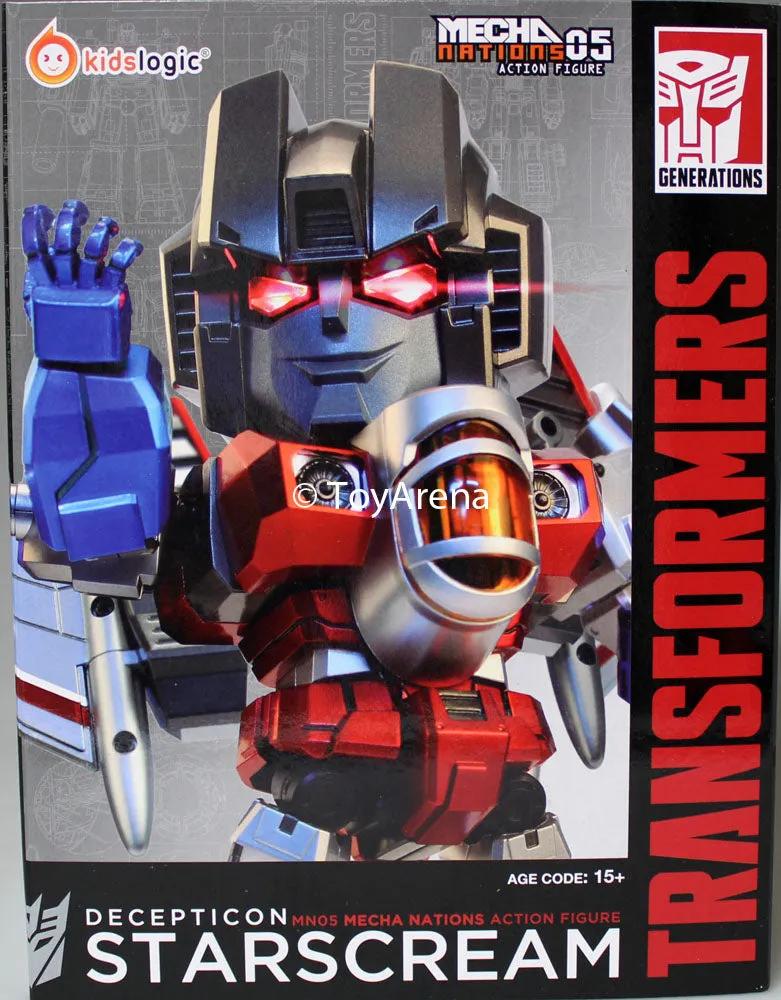 Kids Logic Transformers Mecha Nations MN-05 Starscream Action Figure