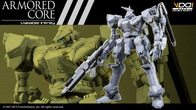 Kotobukiya 1/72 Armored Core Aspina White Glint (Armored Core 4 Ver.) Model Kit VI066X