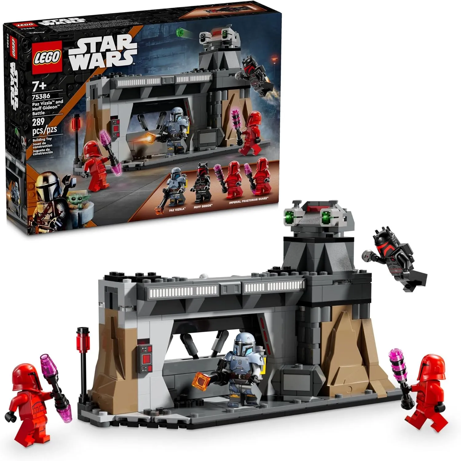 Lego 75386 - Star Wars Paz Vizsla and Moff Gideon Battle