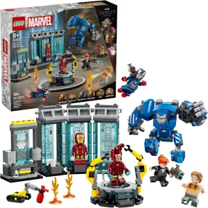 Lego 76315 - Marvel Iron Man's Laboratory: Hall of Armor