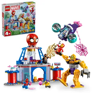 LEGO Marvel 4  Team Spidey Web Spinner Headquarters 193-Piece Playset 10794
