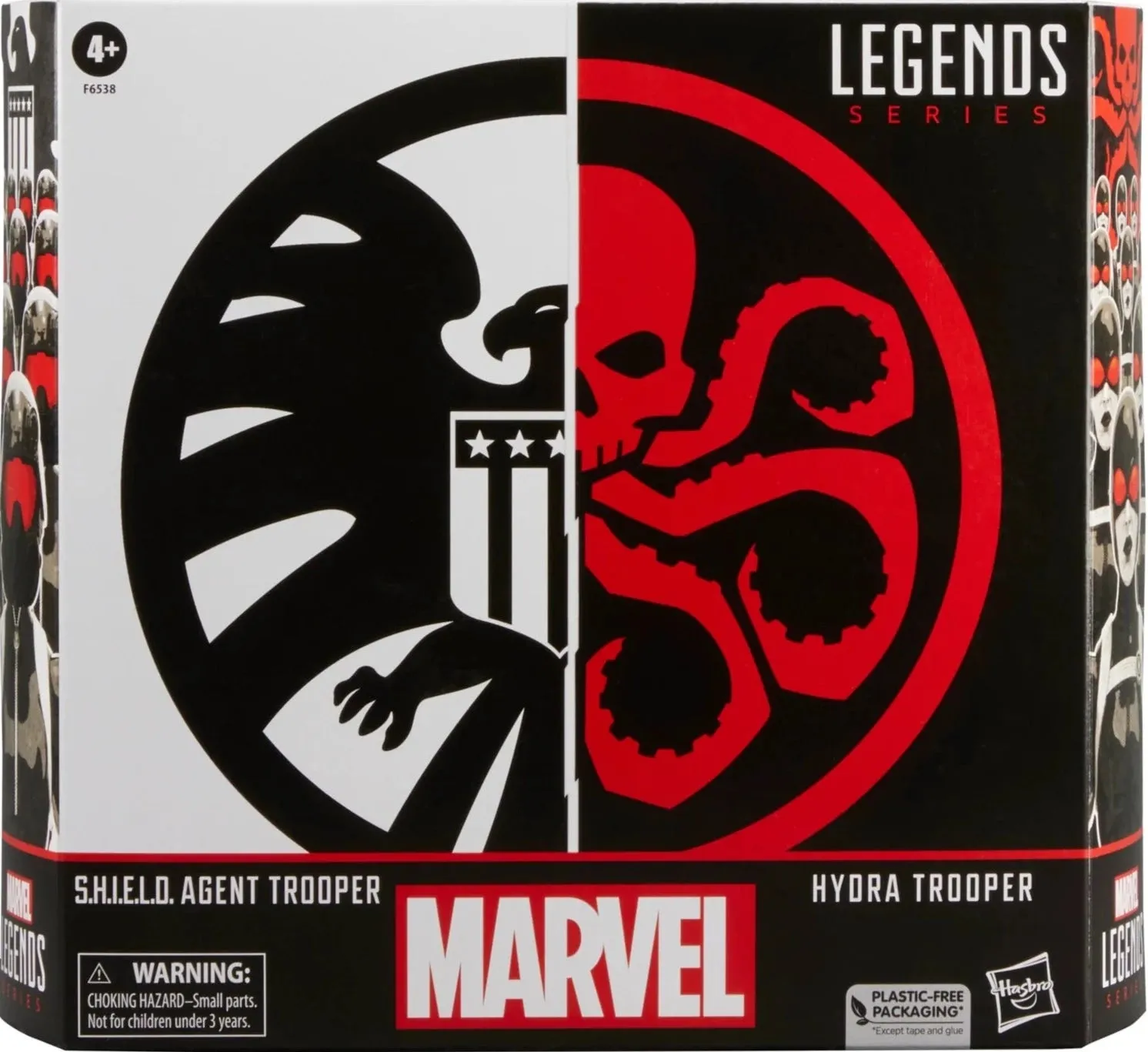 Marvel Legend S.H.I.E.L.D Agent Trooper and Hydra Trooper 2 pack Action Figure