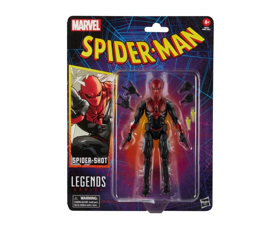 Marvel Legends Vintage Retro Series Spider-Shot Action Figure