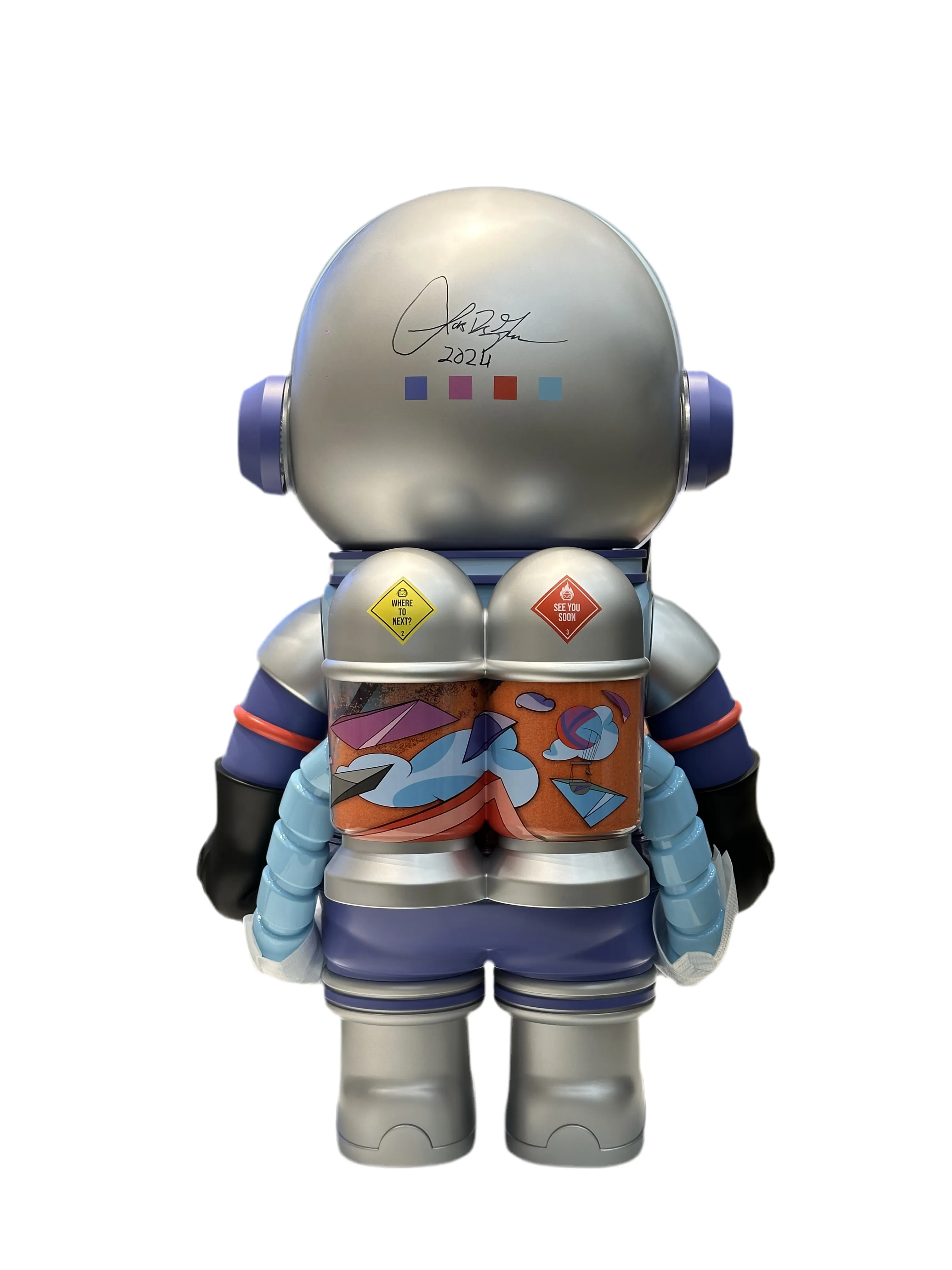 MEGA SPACE MOLLY 1000% Louis De Guzman (signed)
