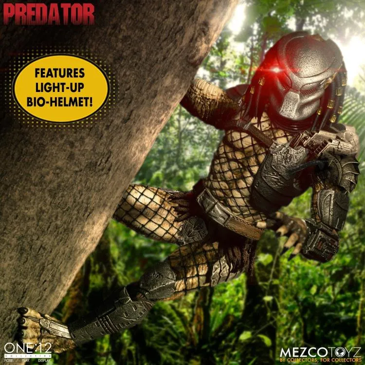 Mezco Toyz ONE:12 Collective: Predator Jungle Hunter Action Figure