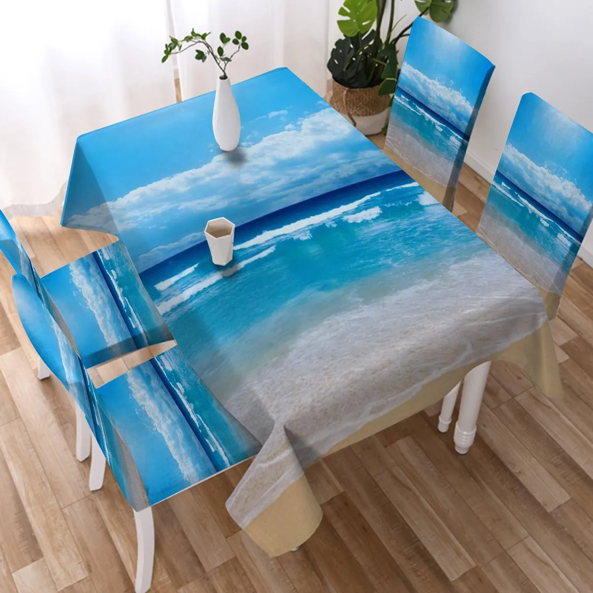 Peace of the Beach Chair Cover