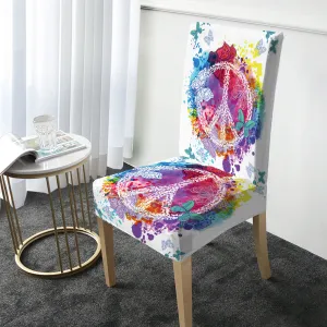 Peace on the Beach Chair Cover